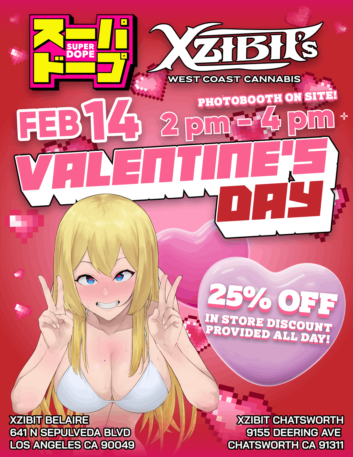 SUPER DOPE x XZIBIT'S WEST COAST VALENTINE'S DAY